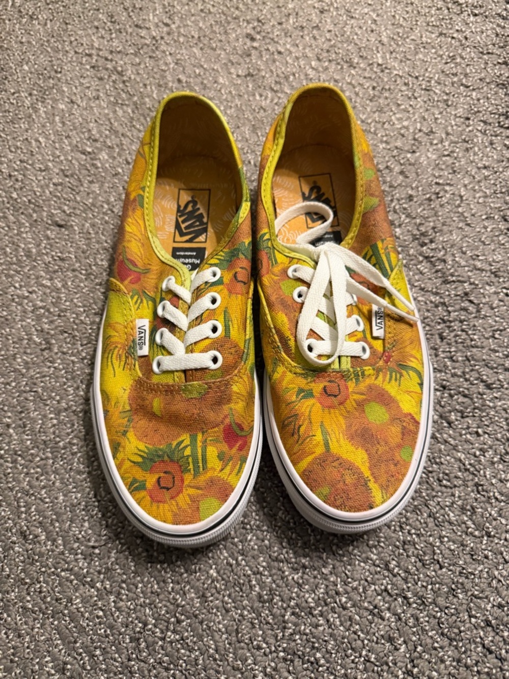 Vans x Van Gogh limited edition Sunflower sneakers